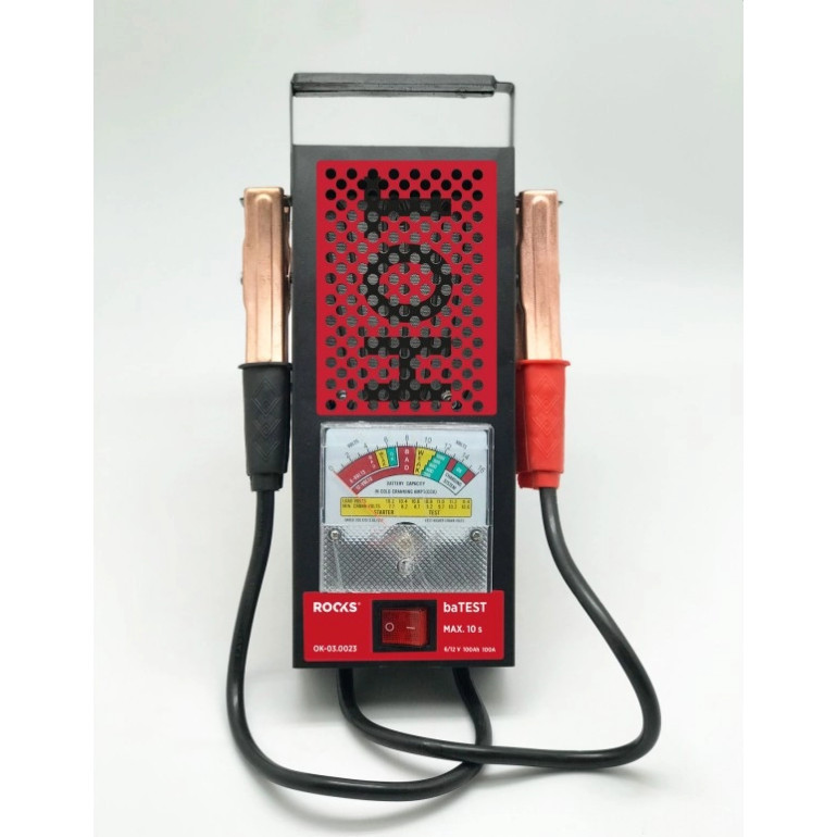 Batterietester 6/12V, 100A, 200-1000 Cca, 100 Ah OK-03.0023 Batterietester 6/12V, 100A, 200-1000 Cca, 100 Ah OK-03.0023