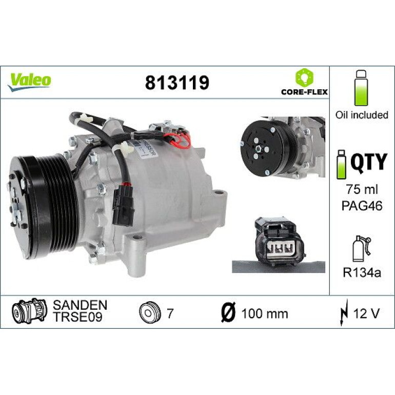 KOMPRESSOR, KLIMAANLAGE 813119 KOMPRESSOR, KLIMAANLAGE 813119