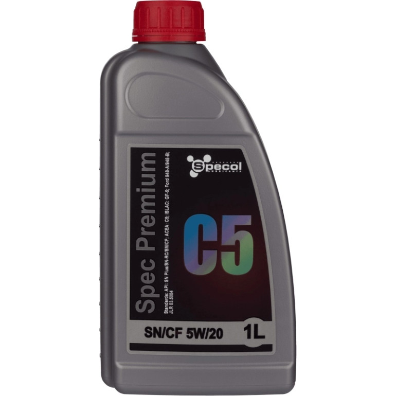 Specol Öl 5W20 1L Premium C5 Ecoboost / Sn Plus Sn-Rc/Sm/Cf / Wss M2C 948 B / Gf-5 / Stjlr.03.5004 104851 Specol Öl 5W20 1L Premium C5 Ecoboost / Sn Plus Sn-Rc/Sm/Cf / Wss M2C 948 B / Gf-5 / Stjlr.03.5004 104851