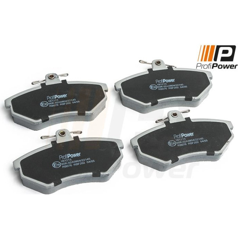 PROFIPOWER Bremsbelagsatz, Scheibenbremse 1B1213