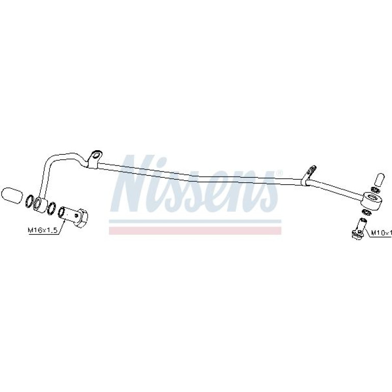 Nissens Ölleitung 935031 Nissens Ölleitung 935031