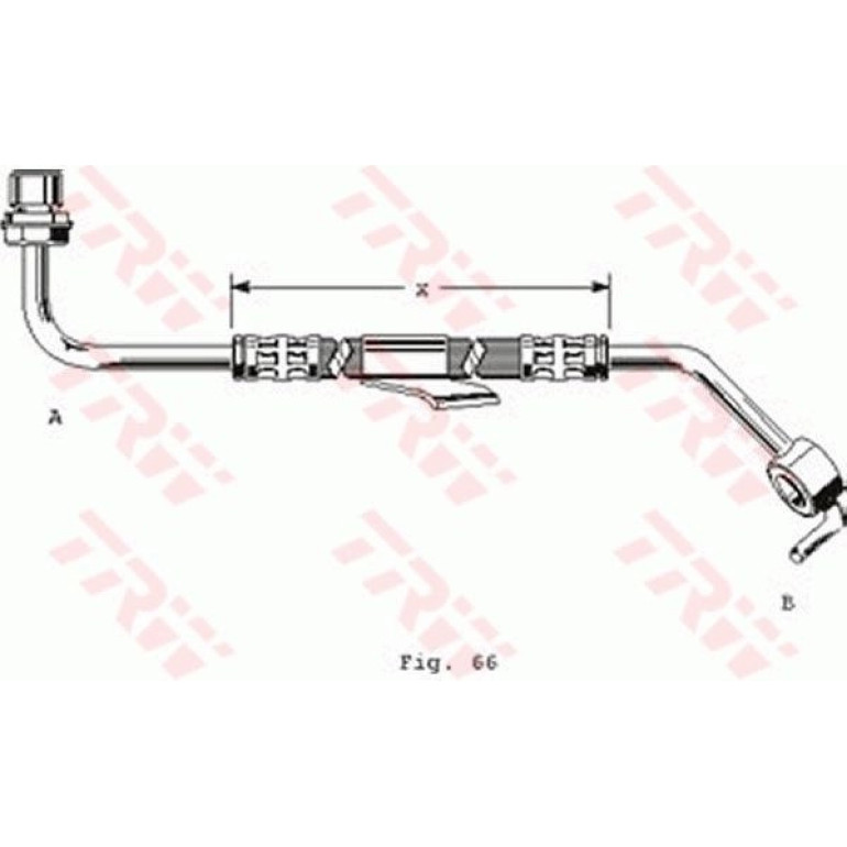Bremsschlauch VA PHD249