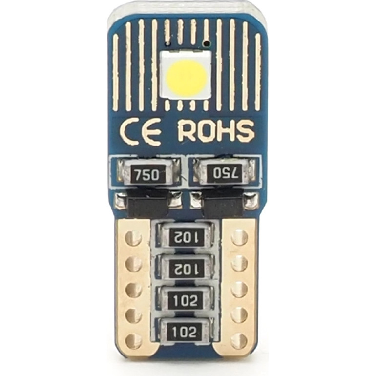 LED Glassockel W5W W2,1x9,5d 2x 2835 SMD Weiß T10 Canbus LED Glassockel W5W W2,1x9,5d 2x 2835 SMD Weiß T10 Canbus