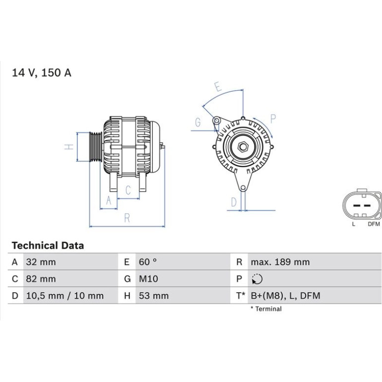 Lichtmaschine 0 986 047 140 Lichtmaschine 0 986 047 140