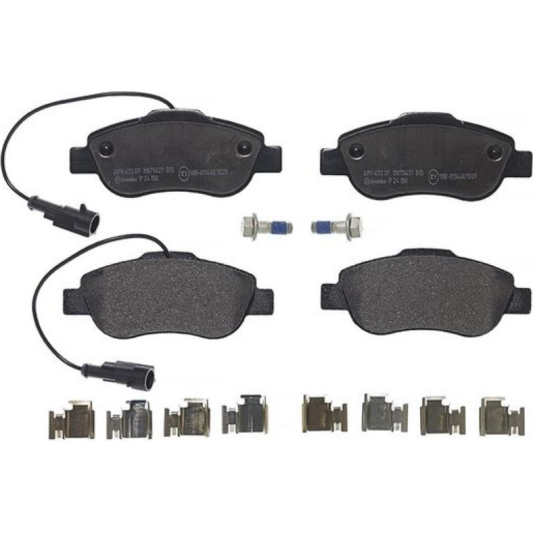 BREMBO Bremsklötze VA P 24 150 BREMBO Bremsklötze VA P 24 150