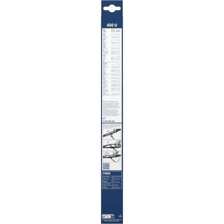 Bosch Wischerblatt 450U 3397004581 Bosch Wischerblatt 450U 3397004581