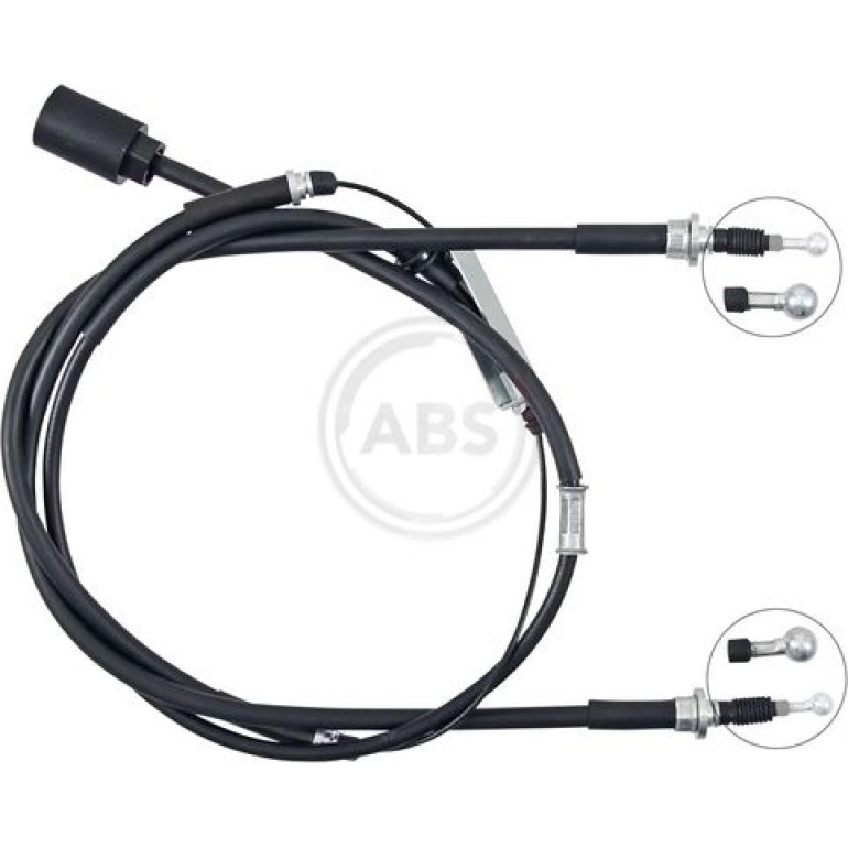 A.B.S. Handbremsseil Seilzug Festellbremse K19509 A.B.S. Handbremsseil Seilzug Festellbremse K19509