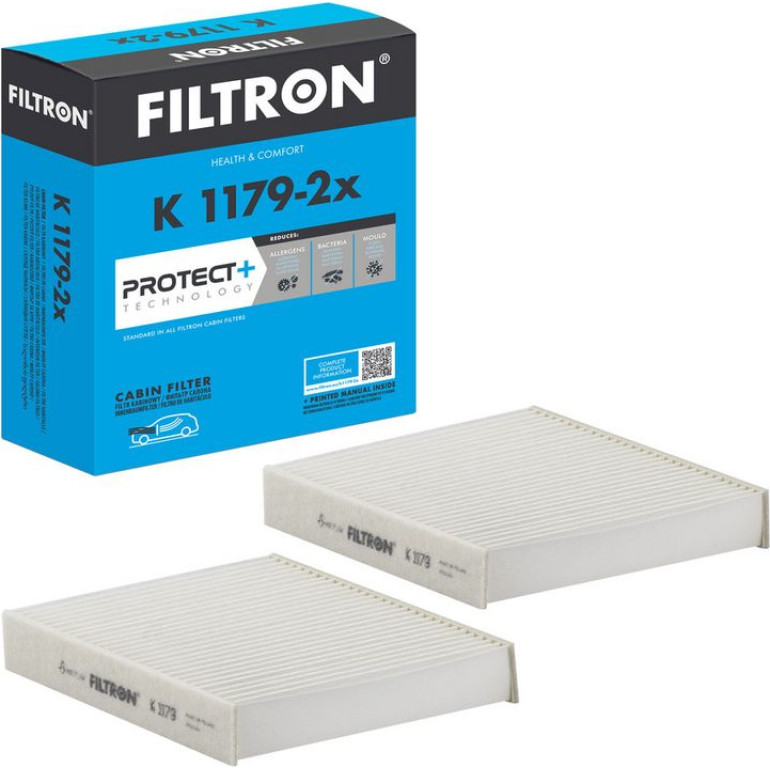 FILTRON Filter, Innenraumluft K 1179-2x