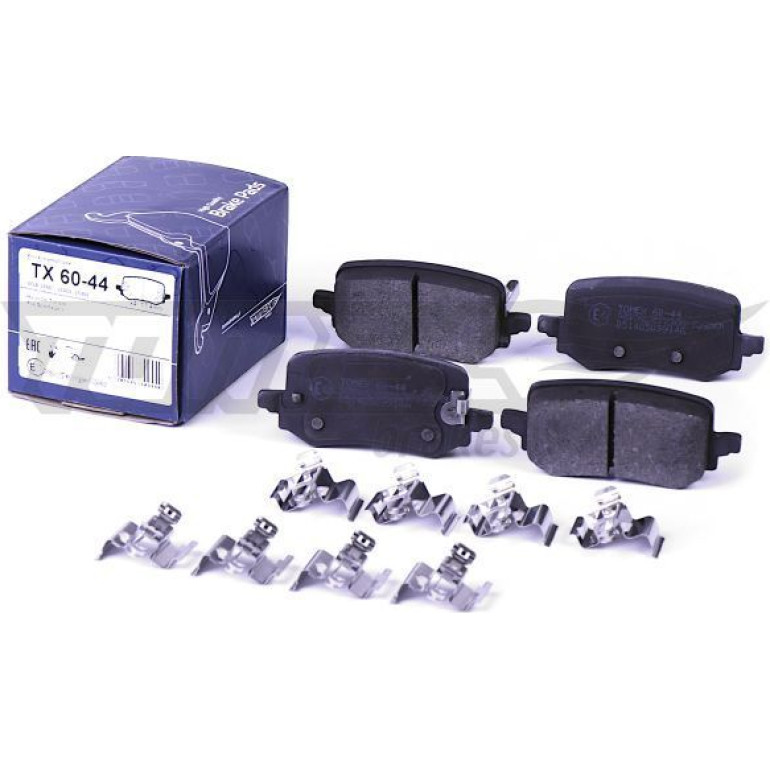TOMEX brakes Bremsbelagsatz, Scheibenbremse TX 60-44 TOMEX brakes Bremsbelagsatz, Scheibenbremse TX 60-44