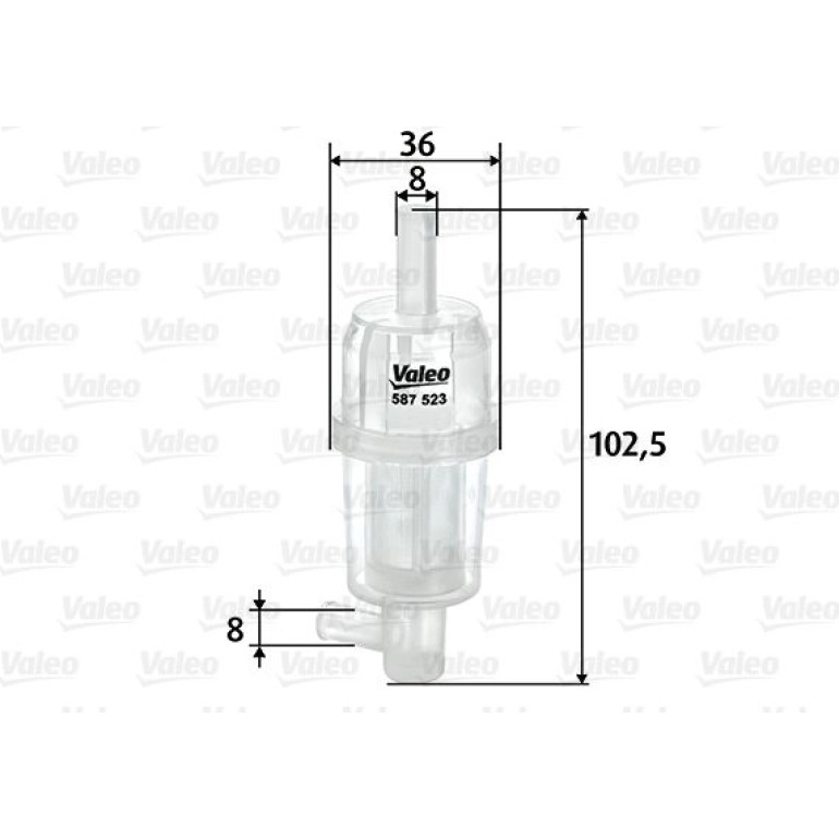 VALEO Kraftstofffilter 587523 VALEO Kraftstofffilter 587523