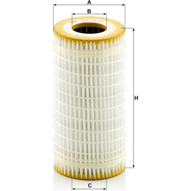 Mann & Hummel Ölfilter PKW HU 7034 z Mann & Hummel Ölfilter PKW HU 7034 z