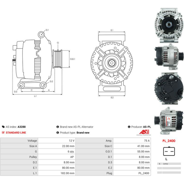 Generator A3288 Generator A3288
