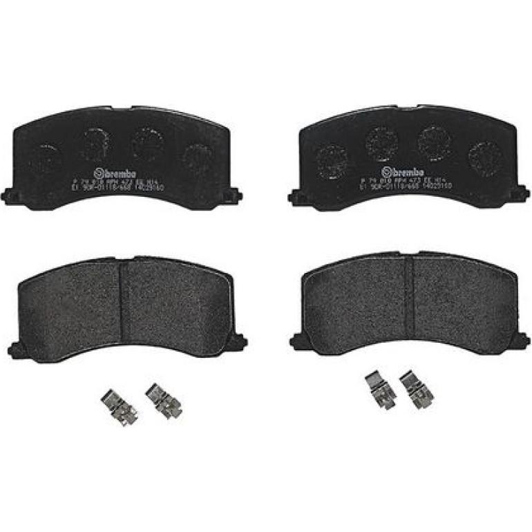 BREMBO Bremsklötze VA P 79 010 BREMBO Bremsklötze VA P 79 010
