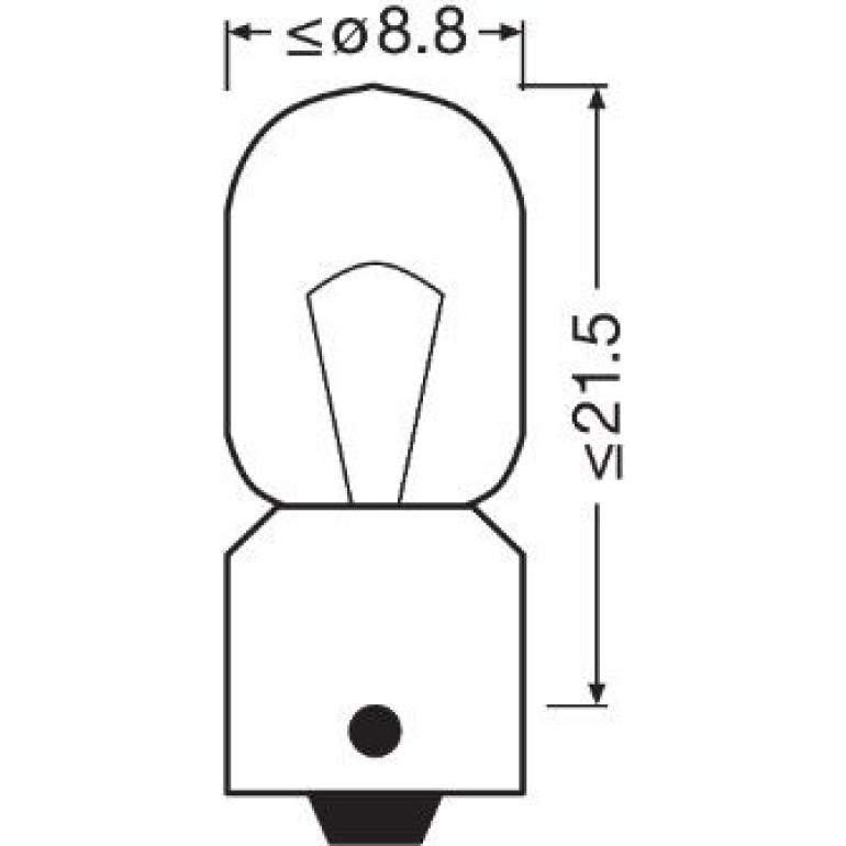 T4W OSRAM 12V 4W BA9S SB2 3893-02B T4W OSRAM 12V 4W BA9S SB2 3893-02B