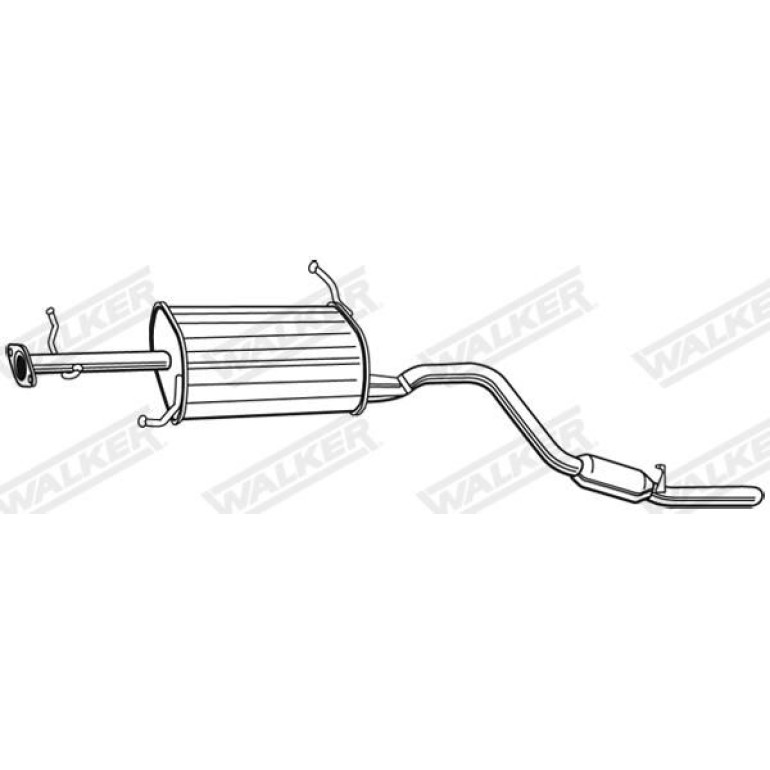 58 / Auspufftopf Hinten 21457 58 / Auspufftopf Hinten 21457