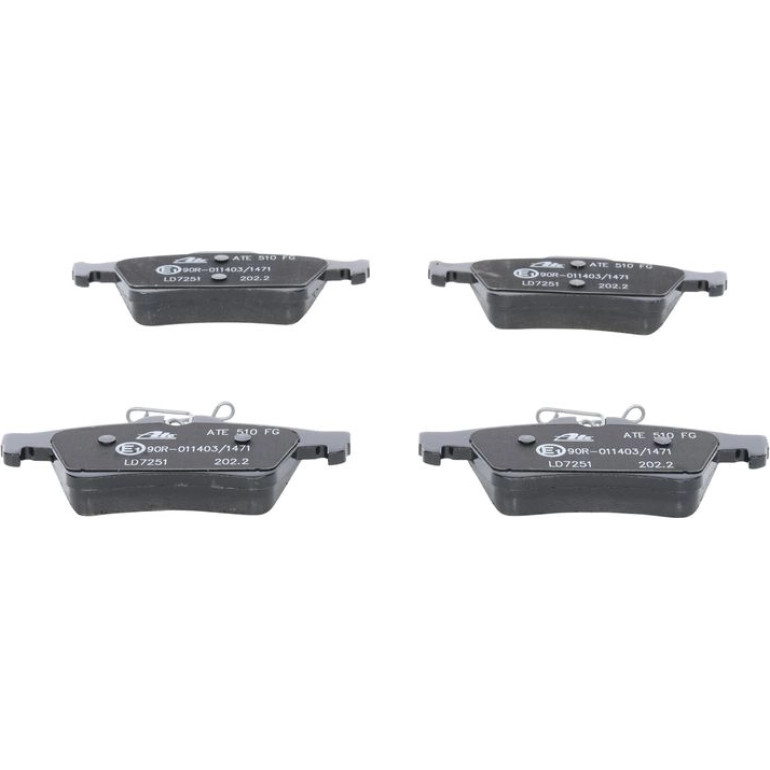 Bremsbelagsatz Renault T. Laguna 1,6-3,5 07- Keramik 13.0470-7251.2 Bremsbelagsatz Renault T. Laguna 1,6-3,5 07- Keramik 13.0470-7251.2