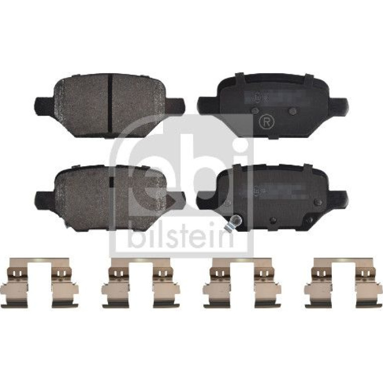 FEBI BILSTEIN Bremsbelagsatz, Scheibenbremse 177073 FEBI BILSTEIN Bremsbelagsatz, Scheibenbremse 177073