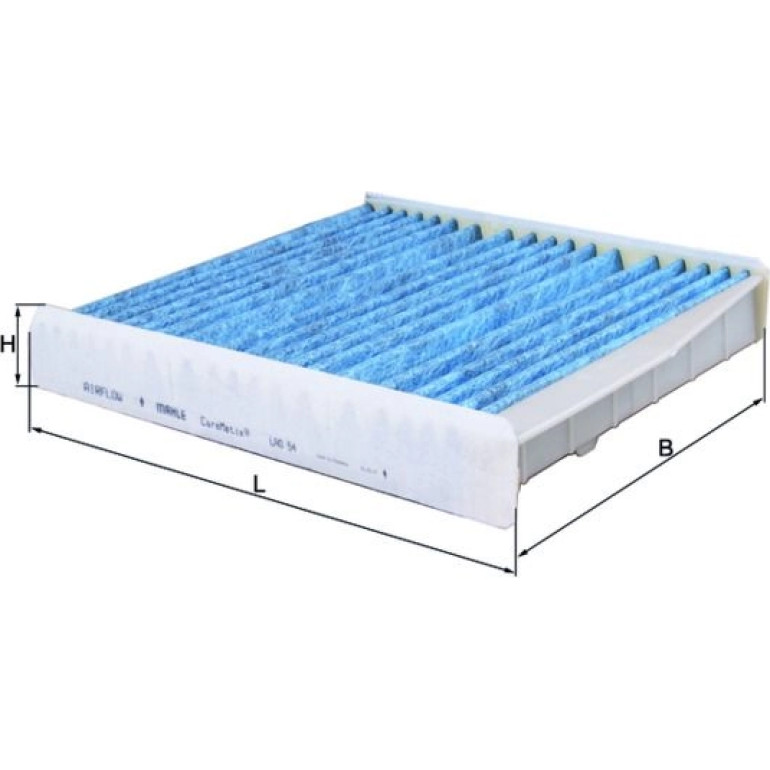 MAHLE Filter, Innenraumluft LAO 54 MAHLE Filter, Innenraumluft LAO 54