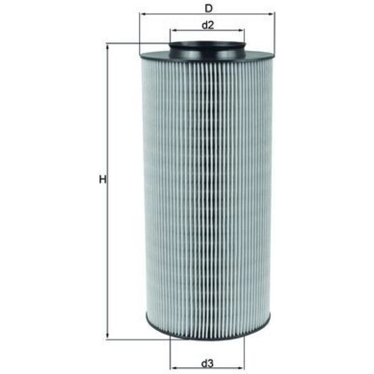 MAHLE Luftfilter LX 918 MAHLE Luftfilter LX 918