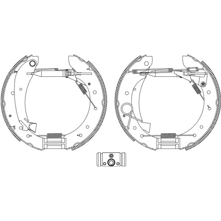 Satz Bremsbacken Citroen/Fiat/Peugeot Jumper,Relay,Ducato,Boxer 94 84049601 Satz Bremsbacken Citroen/Fiat/Peugeot Jumper,Relay,Ducato,Boxer 94 84049601