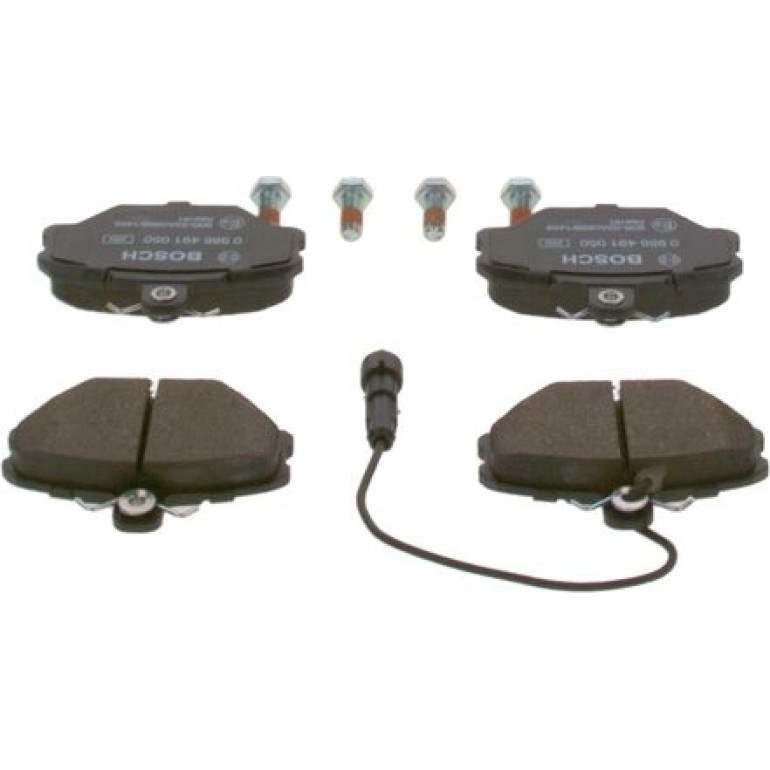 Bosch Bremsbelagsatz 0 986 491 050 Bosch Bremsbelagsatz 0 986 491 050