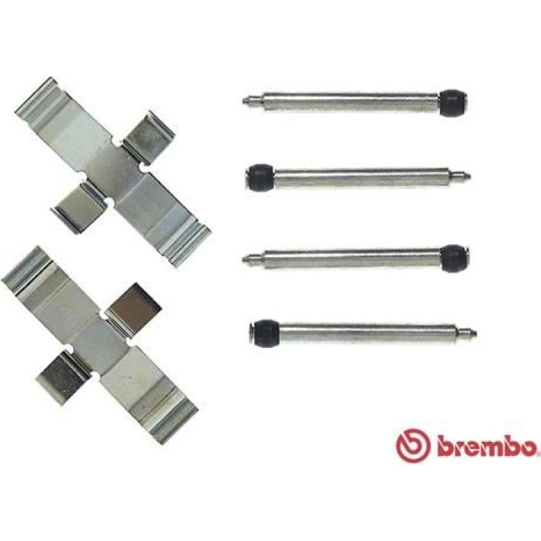 BREMBO Zubehörsatz, Scheibenbremsbelag A 02 268 BREMBO Zubehörsatz, Scheibenbremsbelag A 02 268