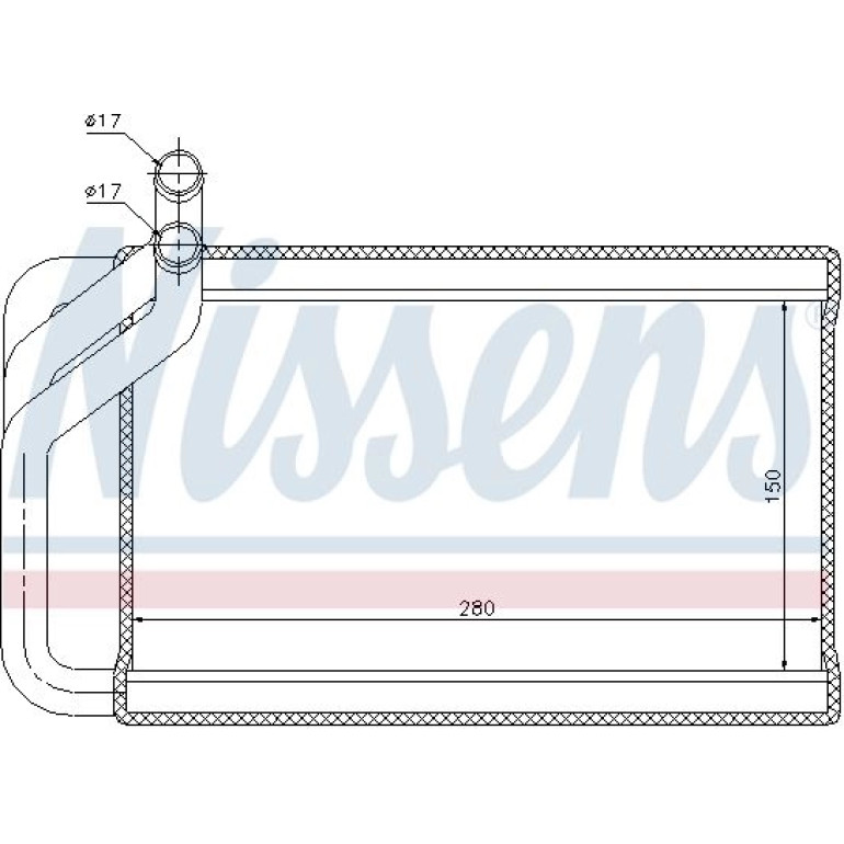 Heizkühler PKW 77532 Heizkühler PKW 77532