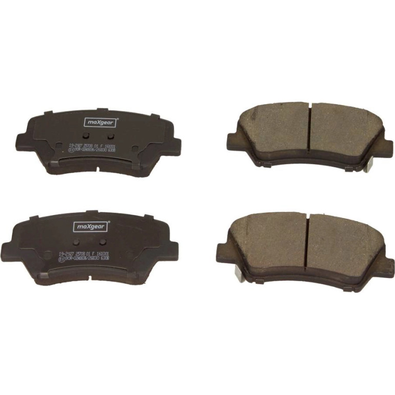 Bremsbelagsatz Kia P. Cee'D/Cerens/I30/Veloster 12 19-2927 Bremsbelagsatz Kia P. Cee'D/Cerens/I30/Veloster 12 19-2927