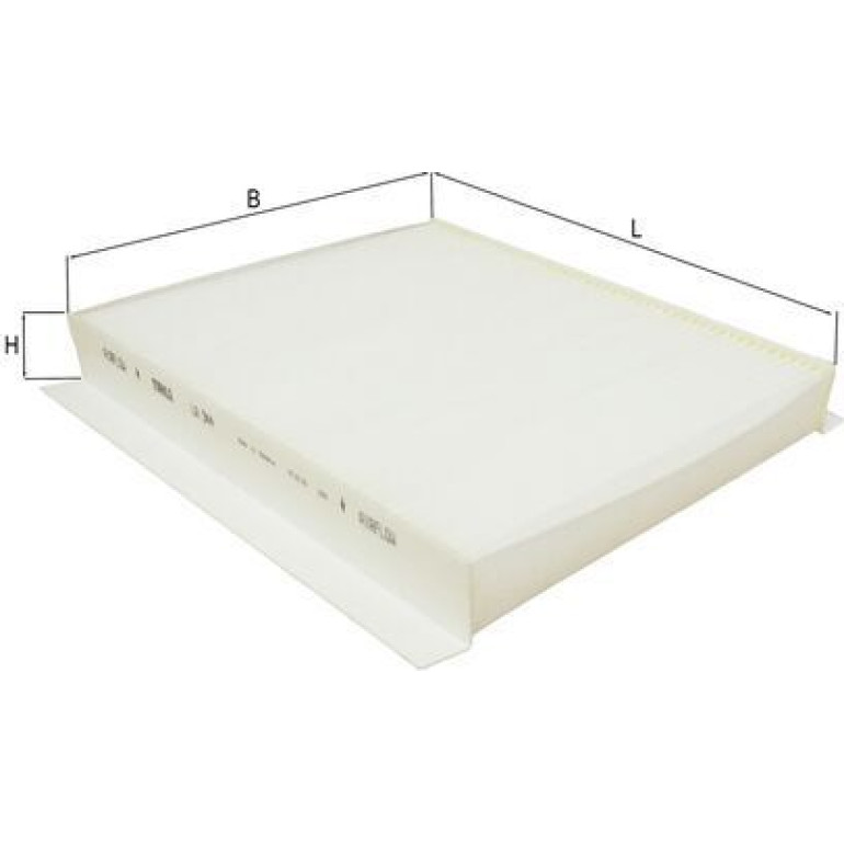 MAHLE Filter, Innenraumluft LA 344 MAHLE Filter, Innenraumluft LA 344