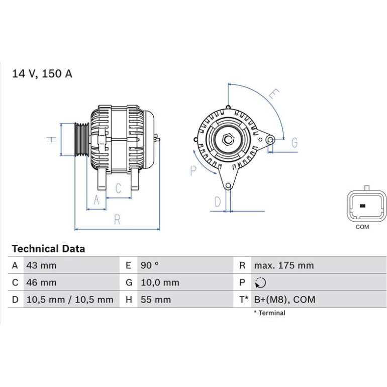 Lichtmaschine 0 986 082 240 Lichtmaschine 0 986 082 240