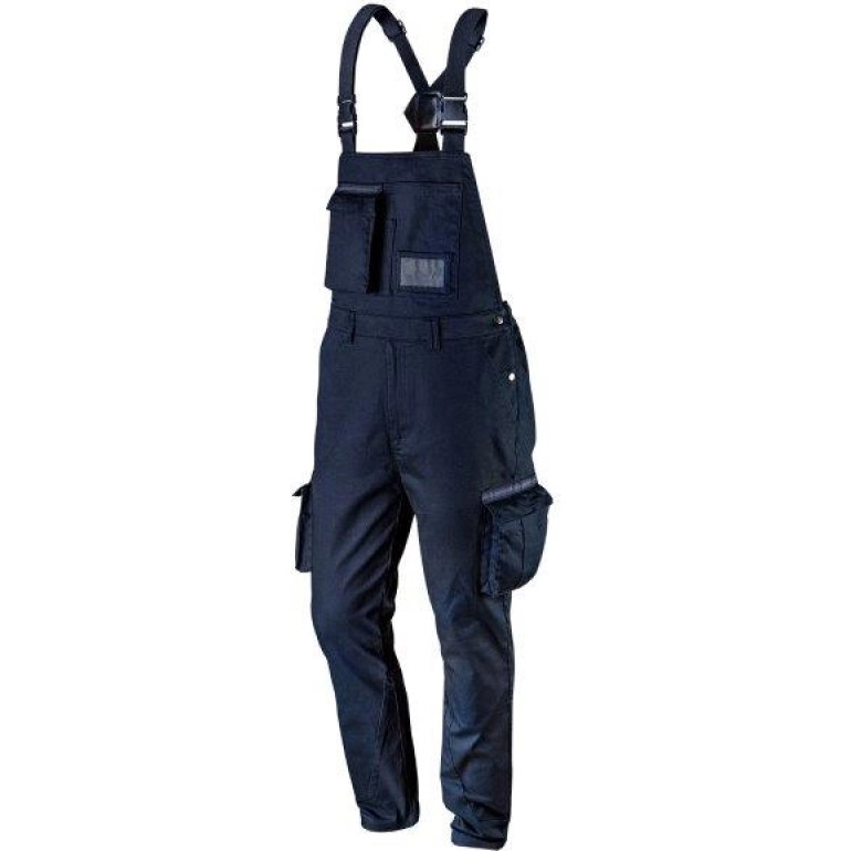 Marineblaue Arbeitslätzhose, Größe Xxl 81-244-XXL Marineblaue Arbeitslätzhose, Größe Xxl 81-244-XXL