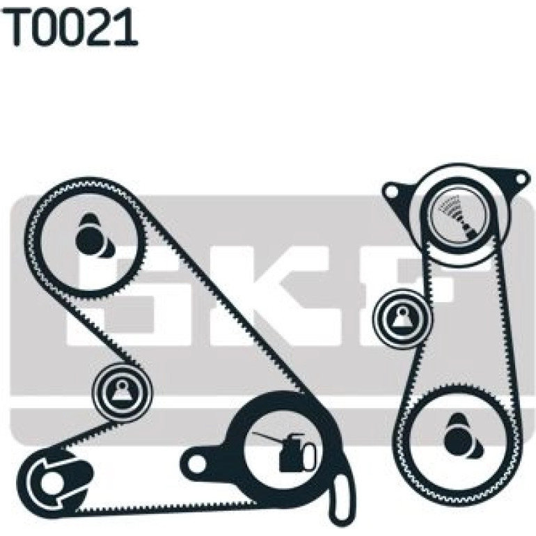 SKF Zahnriemensatz VKMA 03050 SKF Zahnriemensatz VKMA 03050