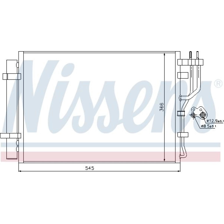 Kondensator PKW 940251 Kondensator PKW 940251