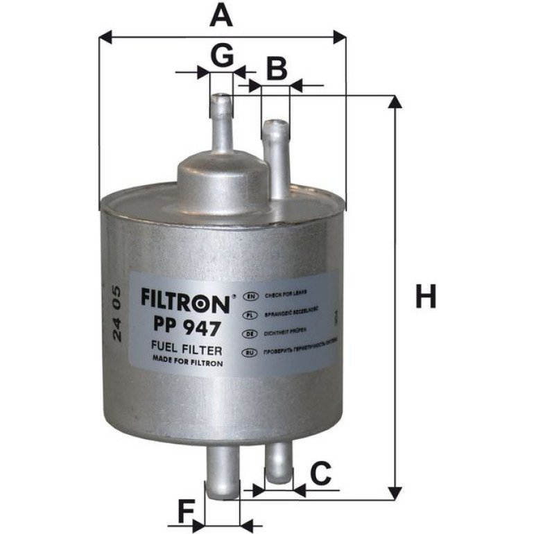FILTRON Kraftstofffilter PP 947