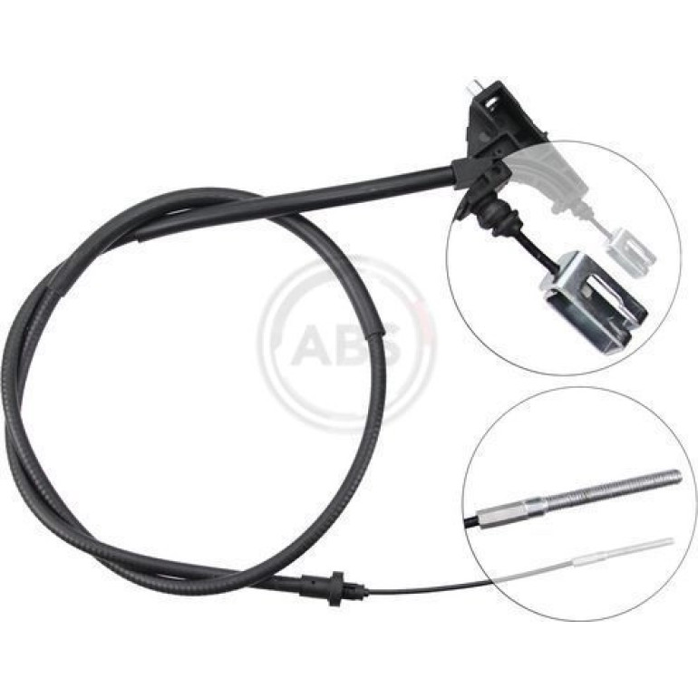 A.B.S. Handbremsseil Seilzug Festellbremse K12761 A.B.S. Handbremsseil Seilzug Festellbremse K12761