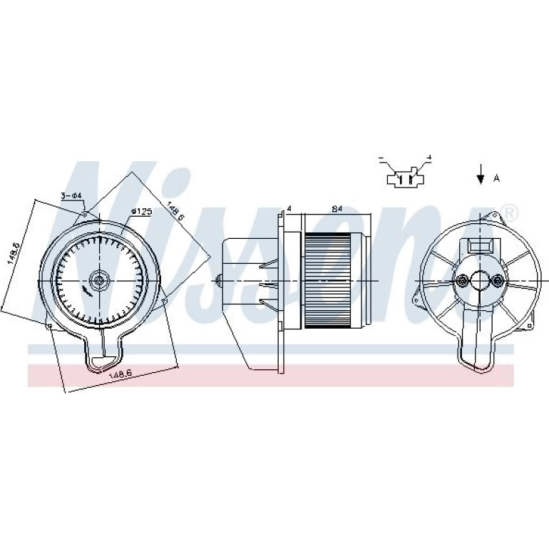 Innenraumgebläse 87305 Innenraumgebläse 87305