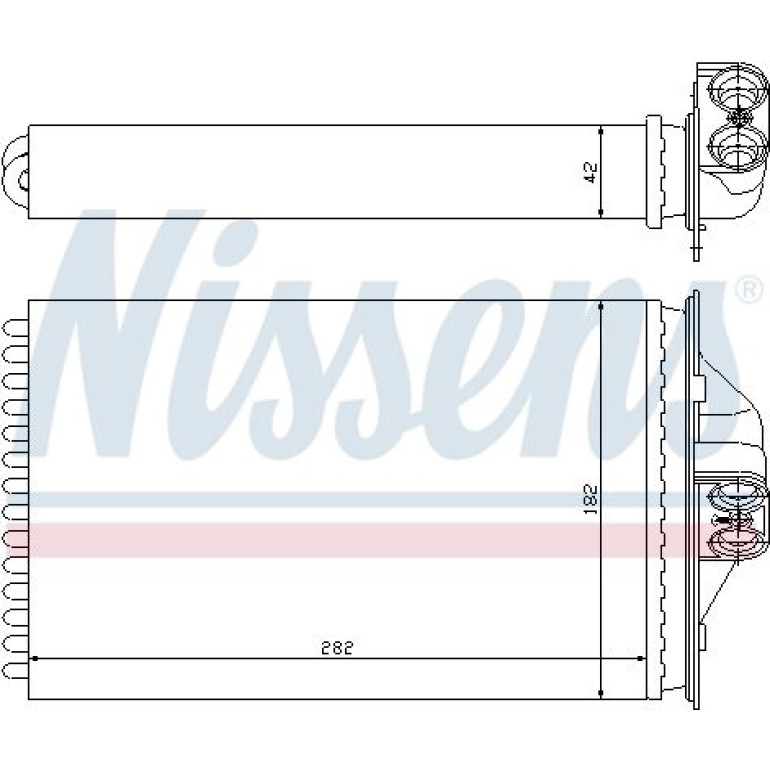Heizkühler PKW 70975 Heizkühler PKW 70975