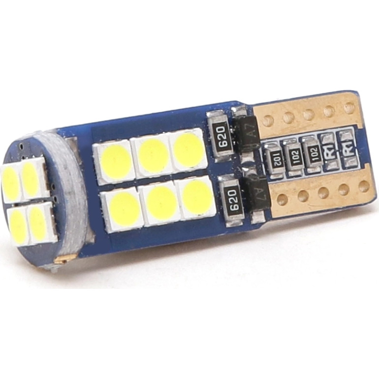 LED Glassockel W5W W2,1x9,5d 16x 3030 SMD Weiß T10 Canbus LED Glassockel W5W W2,1x9,5d 16x 3030 SMD Weiß T10 Canbus