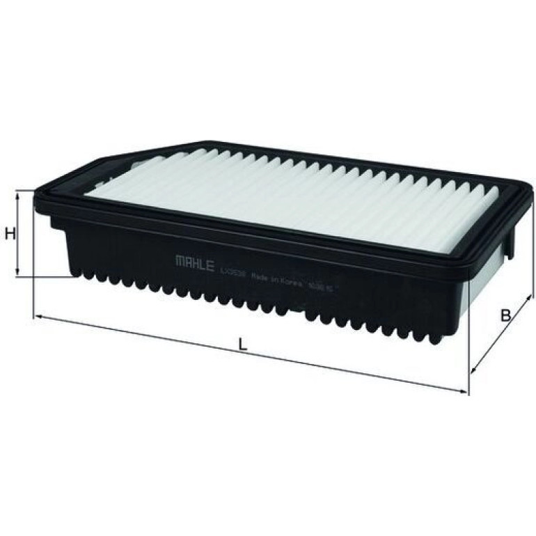 MAHLE Luftfilter LX 3538