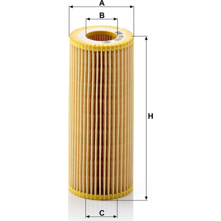 MANN-FILTER Ölfilter LKW HU 721 y MANN-FILTER Ölfilter LKW HU 721 y