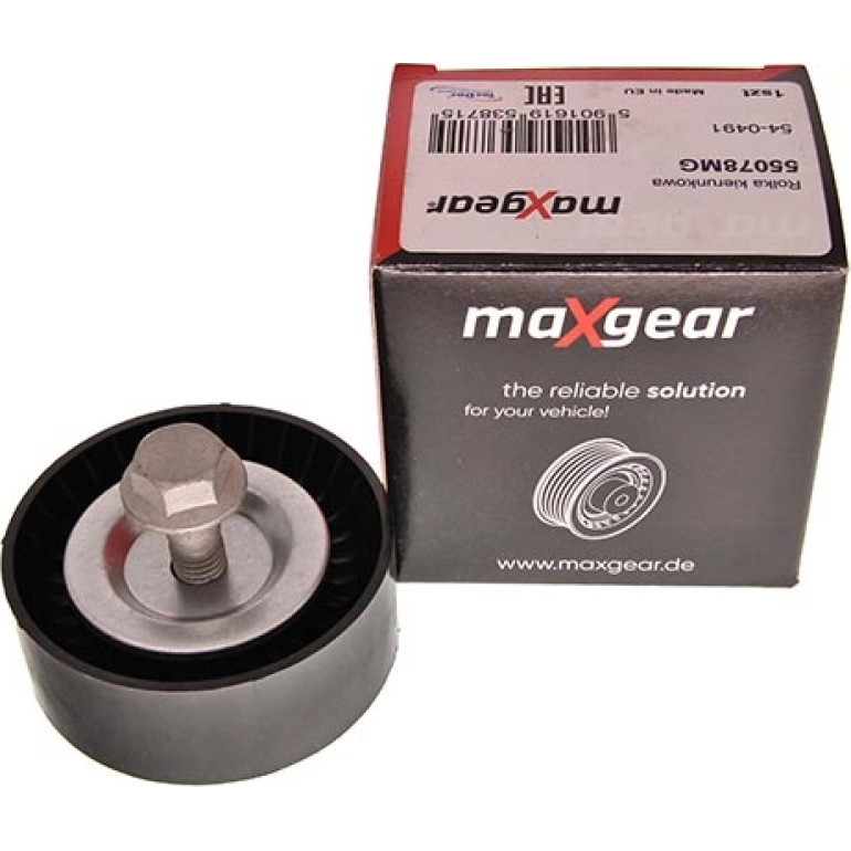 Maxgear Umlenk- / Führungsrolle, Keilrippenriemen 54-0491 Maxgear Umlenk- / Führungsrolle, Keilrippenriemen 54-0491