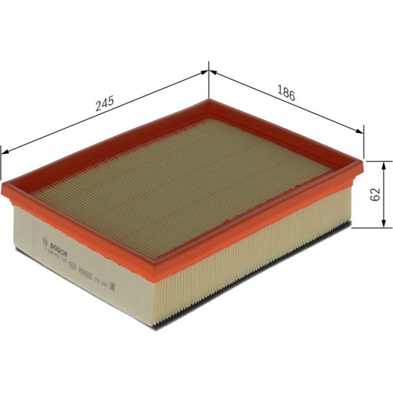 Luftfilter F 026 400 120 Luftfilter F 026 400 120