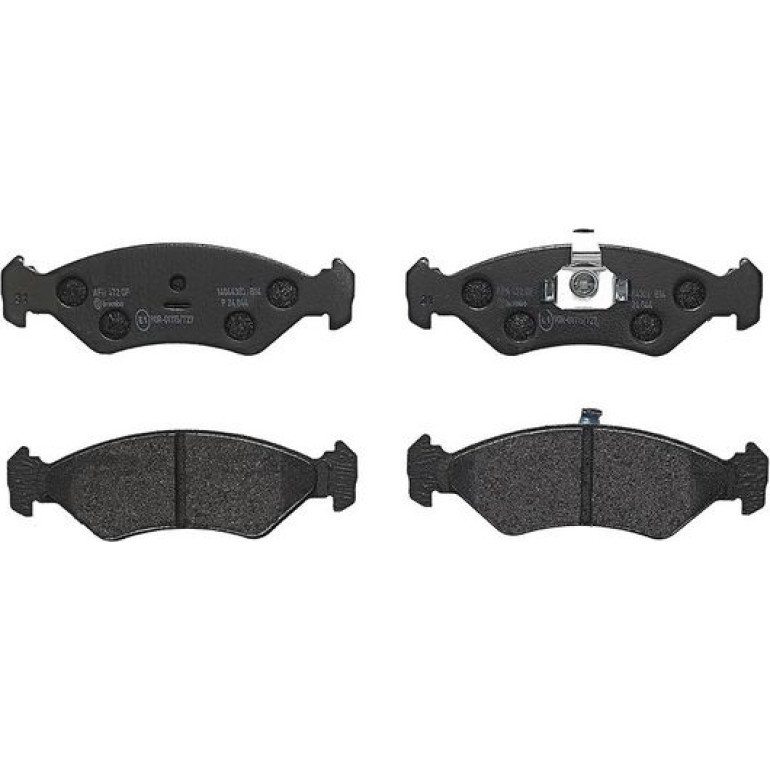BREMBO Bremsklötze VA P 24 044 BREMBO Bremsklötze VA P 24 044