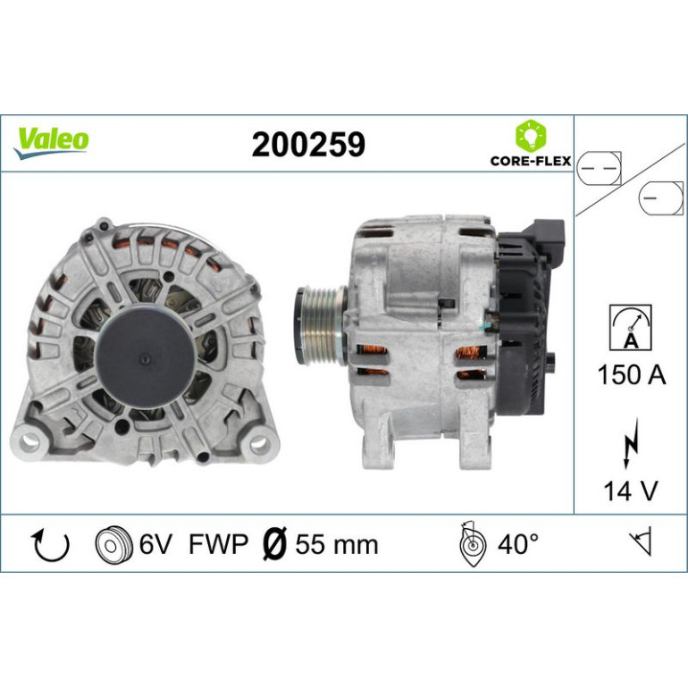 VALEO Generator 200259 VALEO Generator 200259