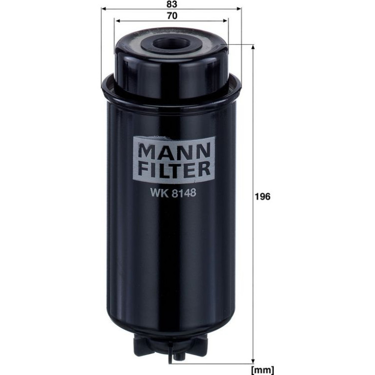 Mann & Hummel Kraftstofffilter LKW WK 8148 Mann & Hummel Kraftstofffilter LKW WK 8148