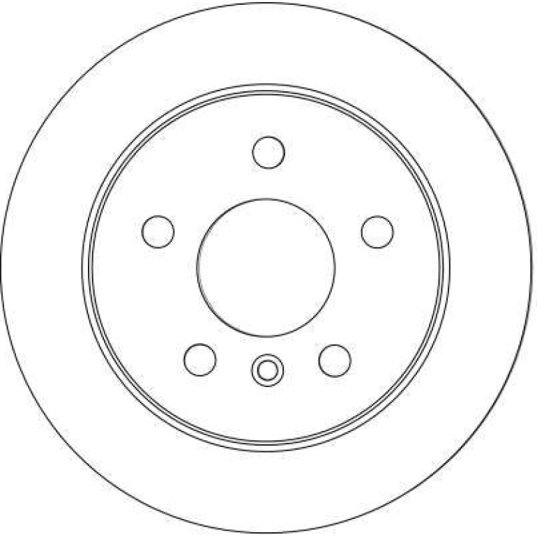 Bremsscheibe Db T. W169 B-Klasse DF4453 Bremsscheibe Db T. W169 B-Klasse DF4453
