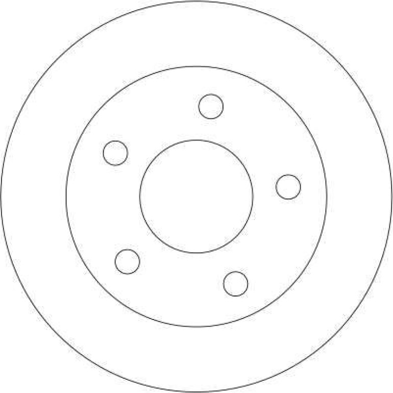 Bremsscheibe Nissan T. Primera DF4357 Bremsscheibe Nissan T. Primera DF4357