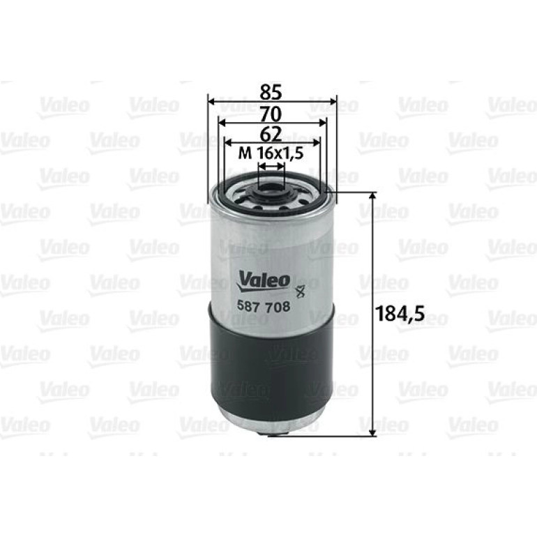 VALEO Kraftstofffilter 587708 VALEO Kraftstofffilter 587708