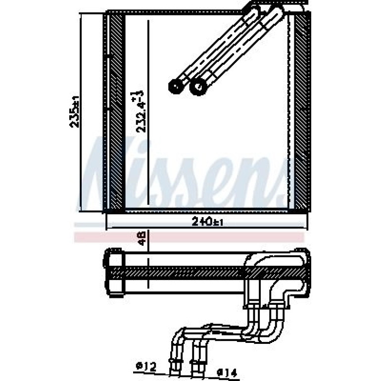 Verdampfer PKW 92371 Verdampfer PKW 92371