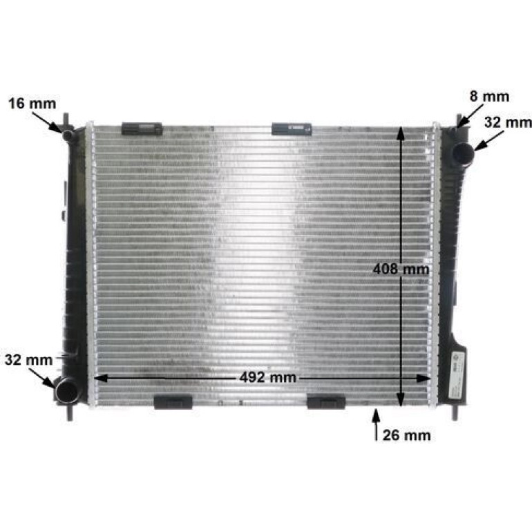 Kühler, Motorkühlung CR 841 000S Kühler, Motorkühlung CR 841 000S